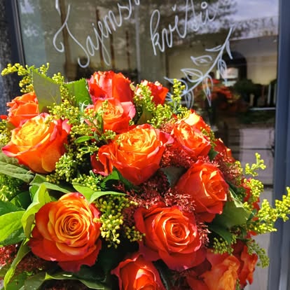 Svatební kytice bílá